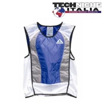 GILET RINFRESCANTE TRAFORATO ULTRA SPORT HYPERKEWL BLU-NERO M (In Esauri