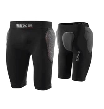 SHORT CON PROTEZIONI SNOWBOARD ALL BLACK L-XL CE1