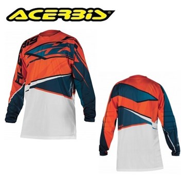 MAGLIA MX X-GEAR 2016 Arancio-Blu XXL-54 (In Esaurimento)
