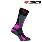 CALZA SIDI TONY CAIROLI N.274 Nero/Rosa Fluo S-M CALZA SIDI TONY CAIROLI N.274 Nero/Rosa Fluo S-M