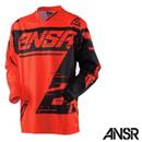 MAGLIA ANSWER SYNCRON (18) COMBO ROSSO FLUO-NERO XL (In Esaurimento)