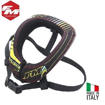 COLLARE RUSH BIMBO NERO-GIALLO