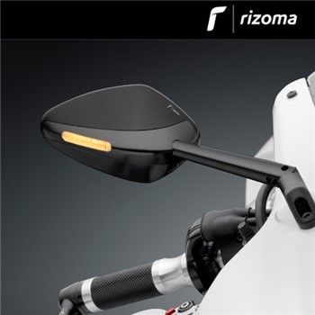 SPECCHIETTO "VELOCE L SPORT NERO