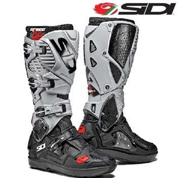 Stivali SIDI Crossfire 3 SRS Nero Cenere 46 (US 11.5)