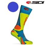 CALZA SIDI TONY CAIROLI N.274 blue royal Giallo Fluo L-XL CALZA SIDI TONY CAIROLI N.274 blue royal Giallo Fluo L-XL