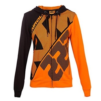 FELPA FLEECE HOODIE UOMO CAIROLI TC222 ARANCIO C/CAPPUCCIO XXL (In Esaur