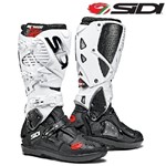 Stivali SIDI Crossfire 3 SRS nero-bianco 45 (US 11) (In Esaurimento) Stivali SIDI Crossfire 3 SRS nero-bianco 45 (US 11) (In Esaurimento)