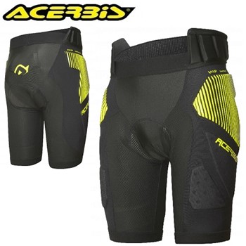 PANTALONCINI RUSH NERO-GIALLO M-48