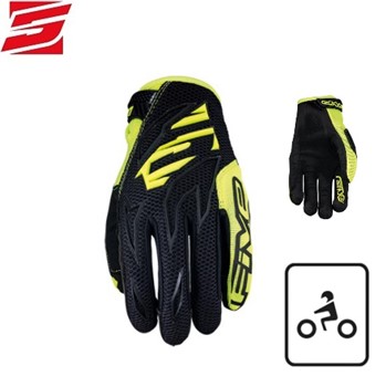 GUANTI FIVE MXF3 BLACK-FLUO YELLOW M (81180) (In Esaurimento)