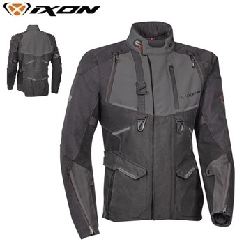 Giacca IXON EDDAS in tessuto UOMO nero-antracite XL