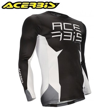 MAGLIA MX J-TRACK THREE NERO/BIANCO XL