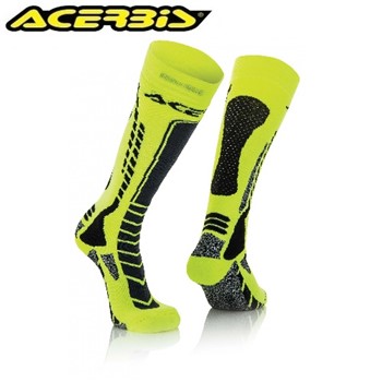CALZA MX PRO NERO/GIALLO L/XL