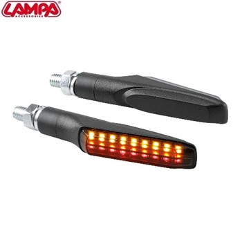 COPPIA FRECCE A LED VICTORY REAR NERE