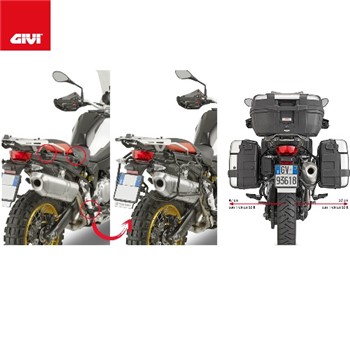 PORTAVALIGE LATERALI BMW F 850 GS 18-19-21