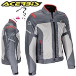 GIACCA CE ON ROAD RUBY LADY GRIGIO-ROSSO L GIACCA CE ON ROAD RUBY LADY GRIGIO-ROSSO L
