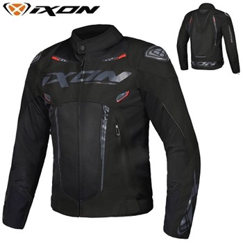 Giacca IXON M-APOCALYPSE in tessuto UOMO nero XL-52
