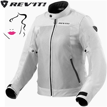 GIACCA REV'IT ECLIPSE 2 LADIES ARGENTO L-42 (ITA 48)