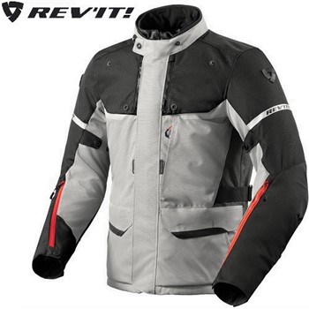 GIACCA REV'IT OUTBACK 4 H2O argento-nero M-48