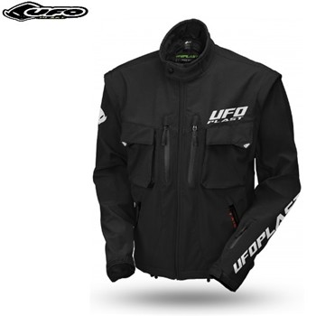 GIACCA UFO ENDURO TAIGA CON PROTEZIONI NERO L (In Esaurimento)