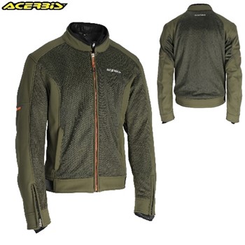 GIACCA 2 STRATI ventilata CE GORDON VERDE-ARANCIO XL-52