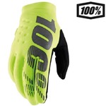 GUANTI 100% BRISKER FLUO YELLOW-BLACK 2XL GUANTI 100% BRISKER FLUO YELLOW-BLACK 2XL