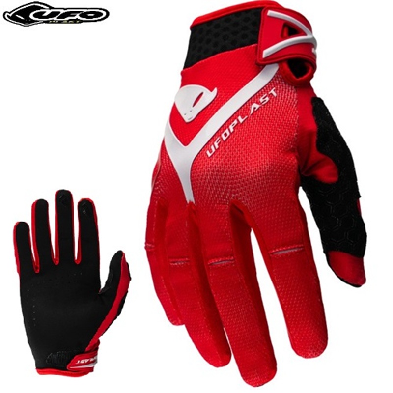 GUANTI UFO HAYES ROSSO-BIANCO (BW) L