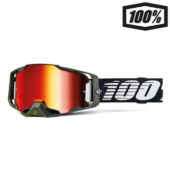 OCCHIALE 100% ARMEGA SOLEDAD LENTE ASPECCHIO ROSSA (461372)