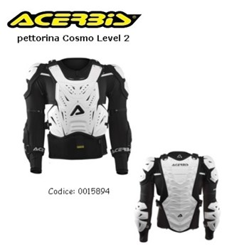 PETTORINA COSMO LEVEL 2 BIANCO TG. L-XL (In Esaurimento)