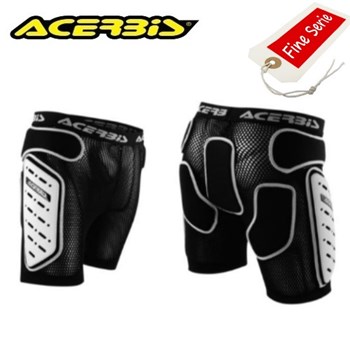 PANTALONCINI Freemoto Nero / Bianco XL (In Esaurimento)