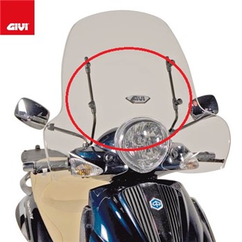 ATTACCHI PARABREZZA PIAGGIO Beverly Tourer 125-250-300-400 08-10
