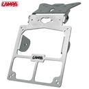 PORTA TARGA UNIVERSALE PER MOTO OLTRE 50CC. IN ALLUMINIO